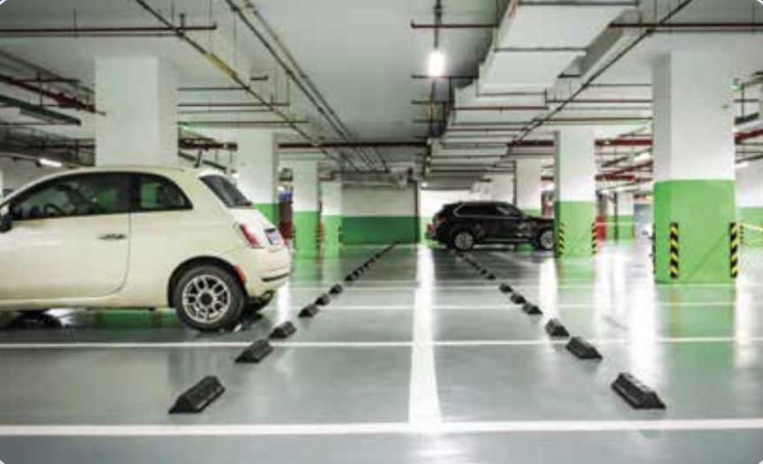 Dedicated Stilt Parking — Akshara Aditya Homes