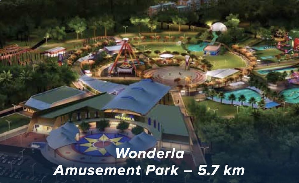 Wonderla Amusement Park near Akshara Aditya Homes