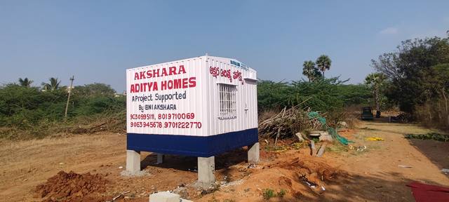 Akshara Aditya Homes — Site mobilisation