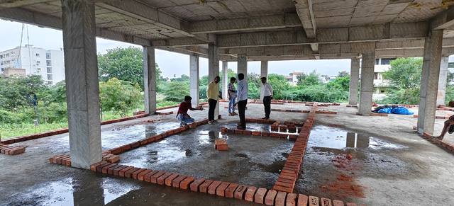 Akshara Aditya Homes — First slabs cast
