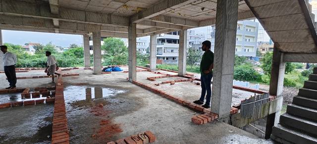 Akshara Aditya Homes — First slabs cast
