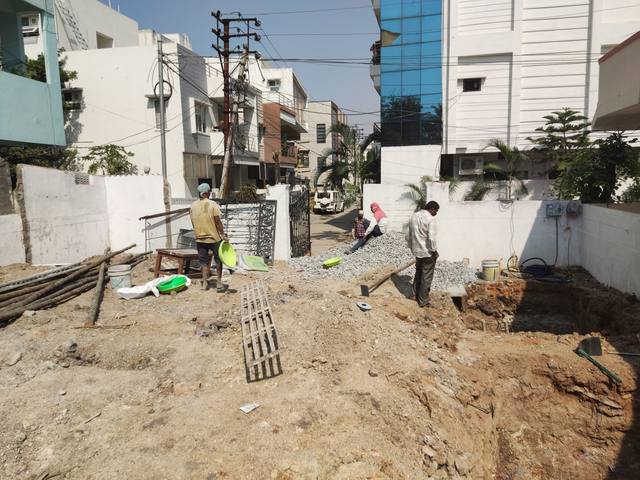 Sai Subham Gayatri Homes — Footings & foundation
