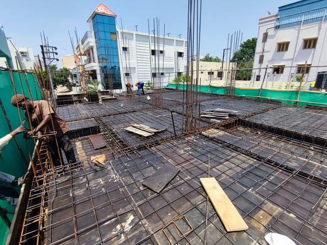 Sai Subham Gayatri Homes — Slab cycle begins