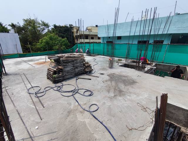 Sai Subham Gayatri Homes — Slab cycle begins