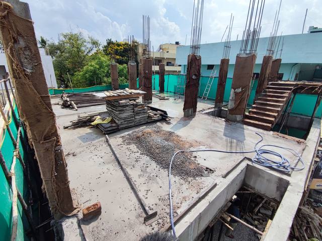 Sai Subham Gayatri Homes — Slab cycle begins
