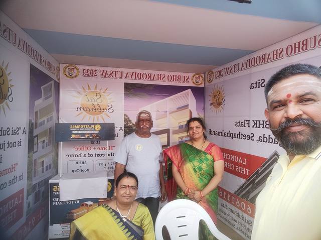Sai Subham Gayatri Homes — Structure complete & community outreach