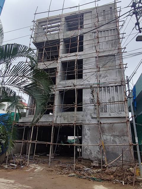 Sai Subham Gayatri Homes — Blockwork & external finish
