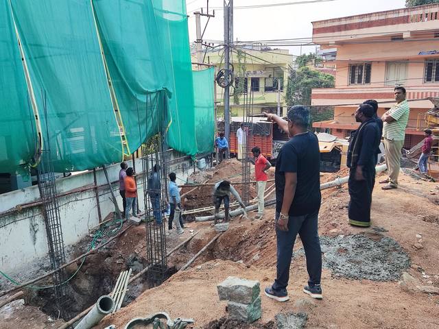 Sai Subham Vimala Homes — Excavation & footings