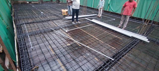 Sai Subham Vimala Homes — Foundation & plinth