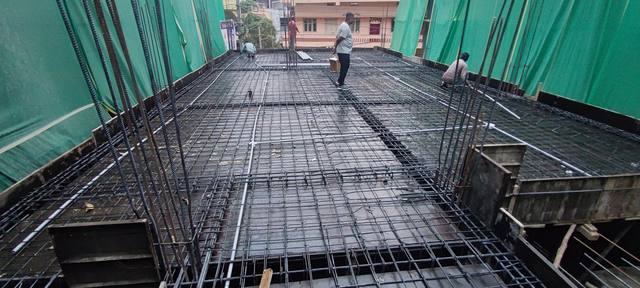 Sai Subham Vimala Homes — Foundation & plinth