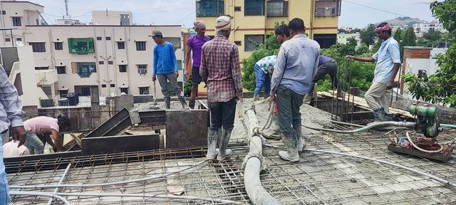 Sai Subham Vimala Homes — Structure tops out